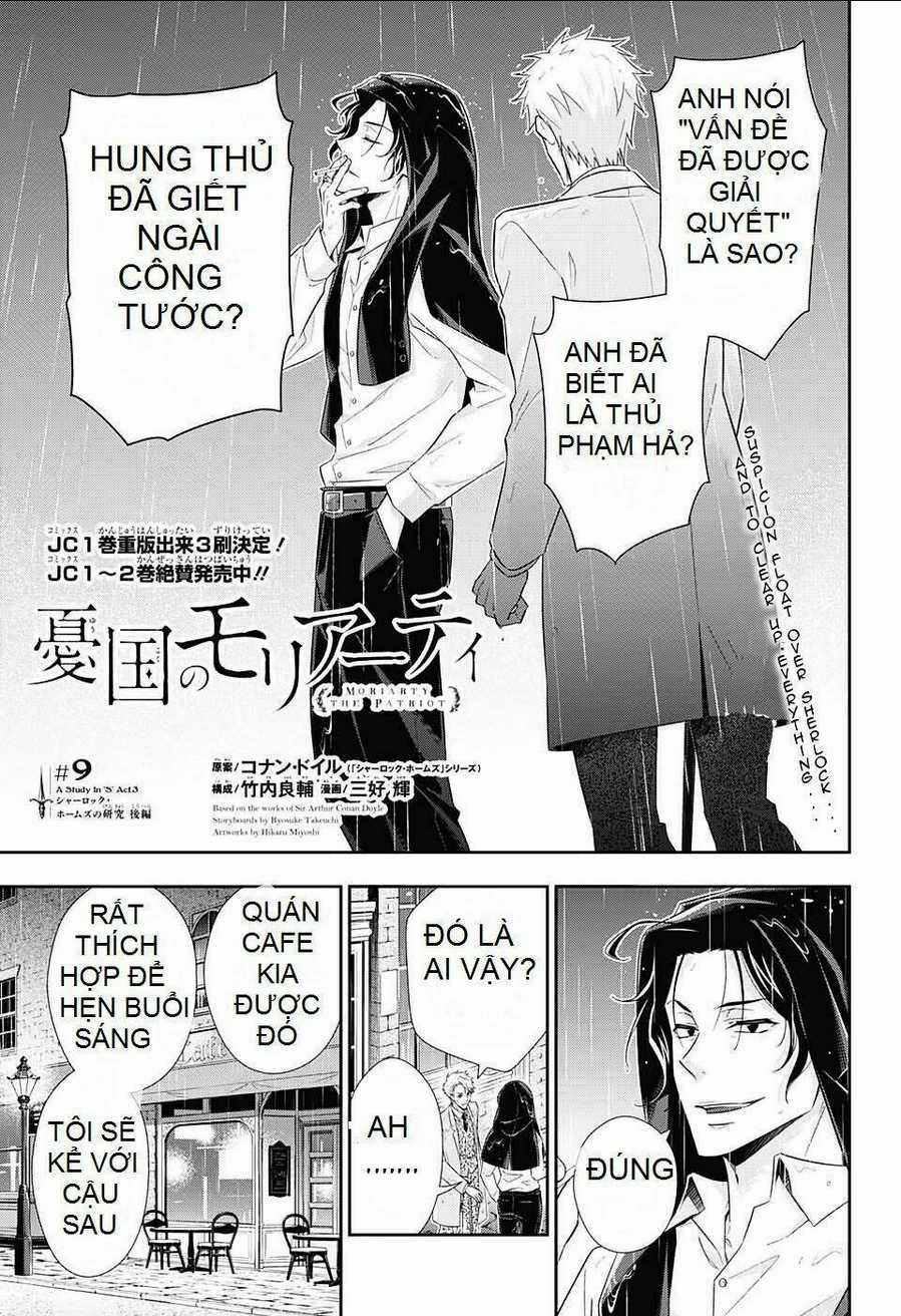 Nhà Ái Quốc Moriarty Chapter 9 trang 1