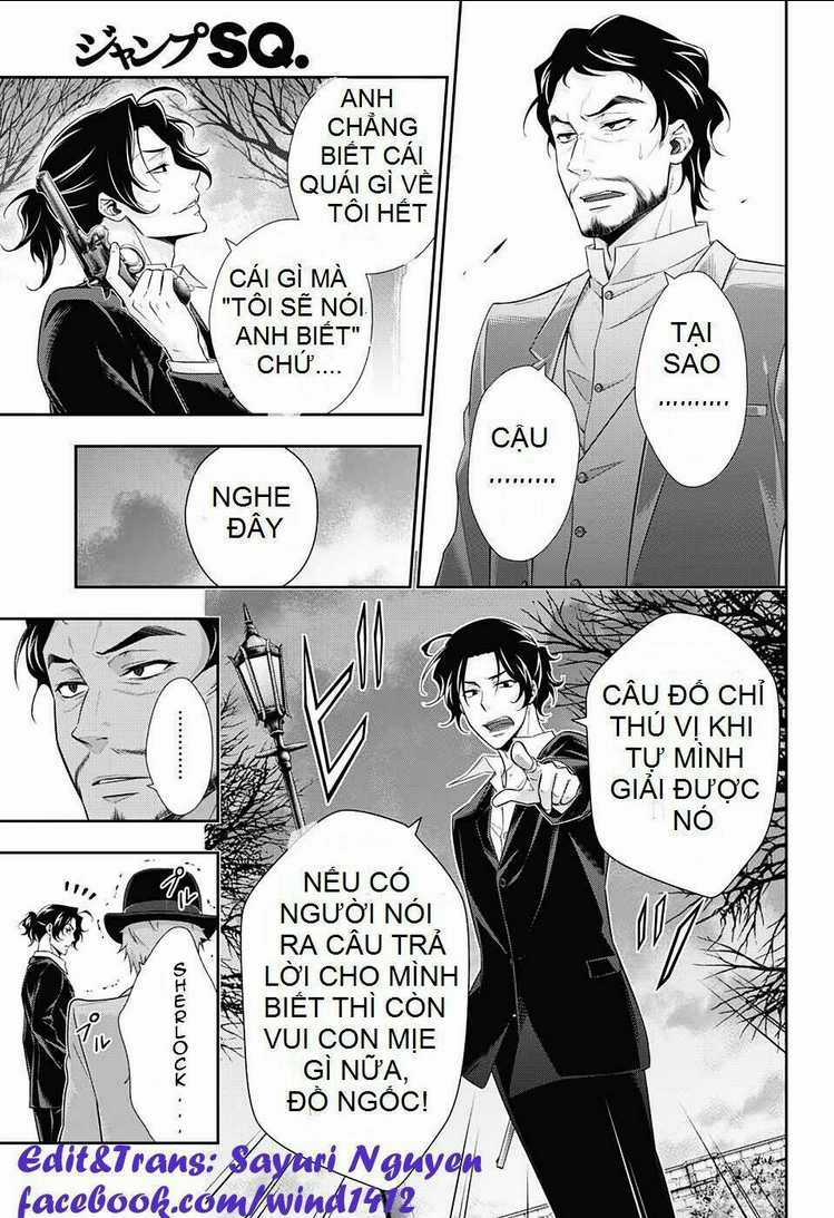 Nhà Ái Quốc Moriarty Chapter 9 trang 27