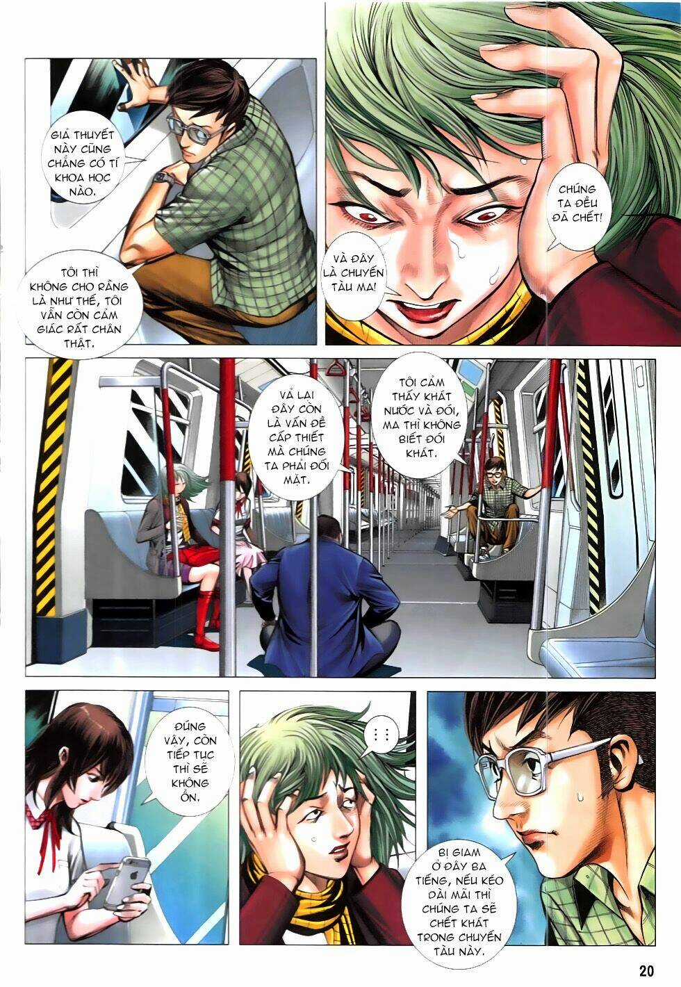 Nhà Ga Như Nguyệt Chapter 1 trang 19