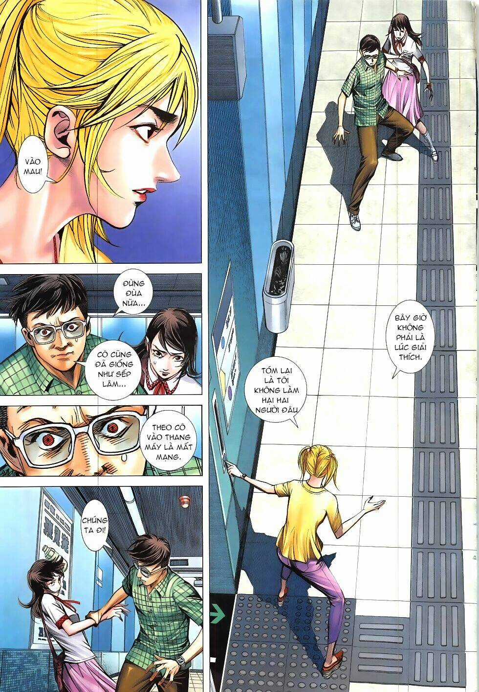 Nhà Ga Như Nguyệt Chapter 2 trang 28