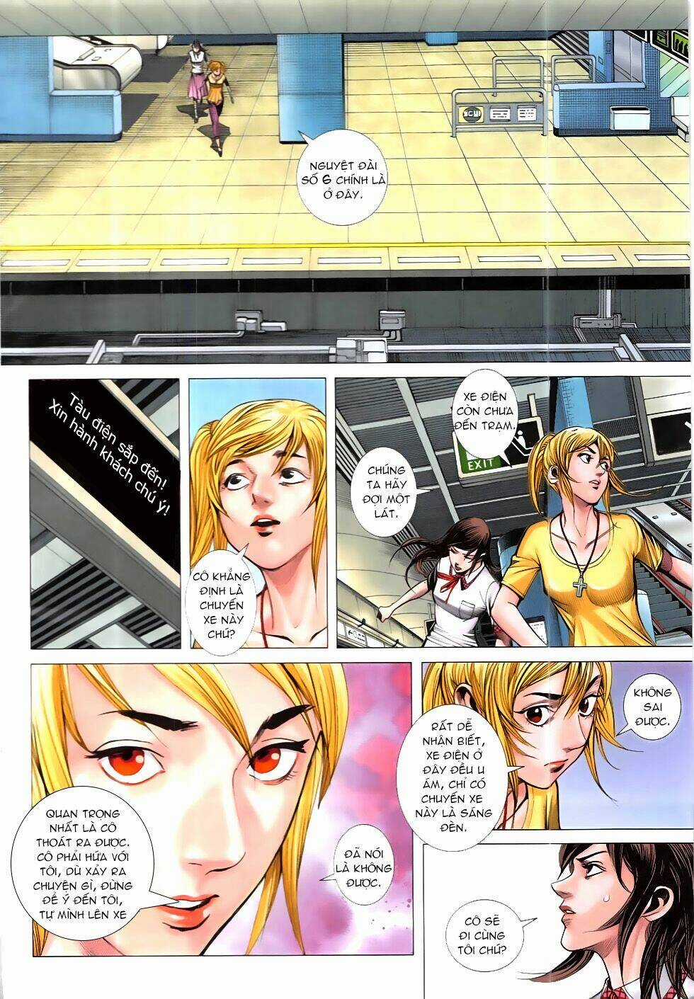 Nhà Ga Như Nguyệt Chapter 3 trang 13