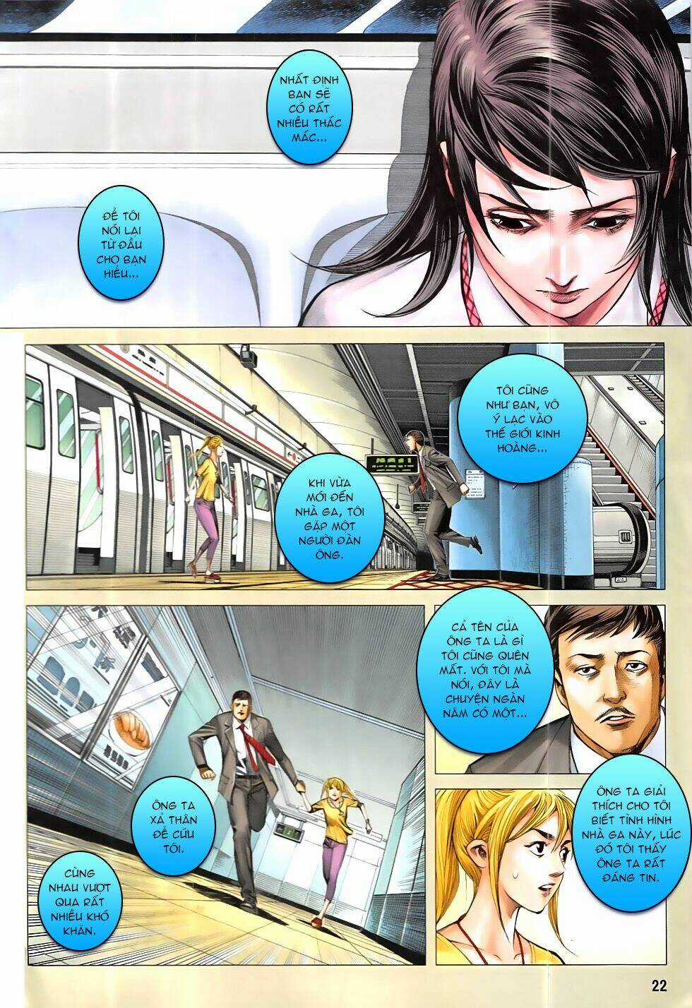Nhà Ga Như Nguyệt Chapter 3 trang 21