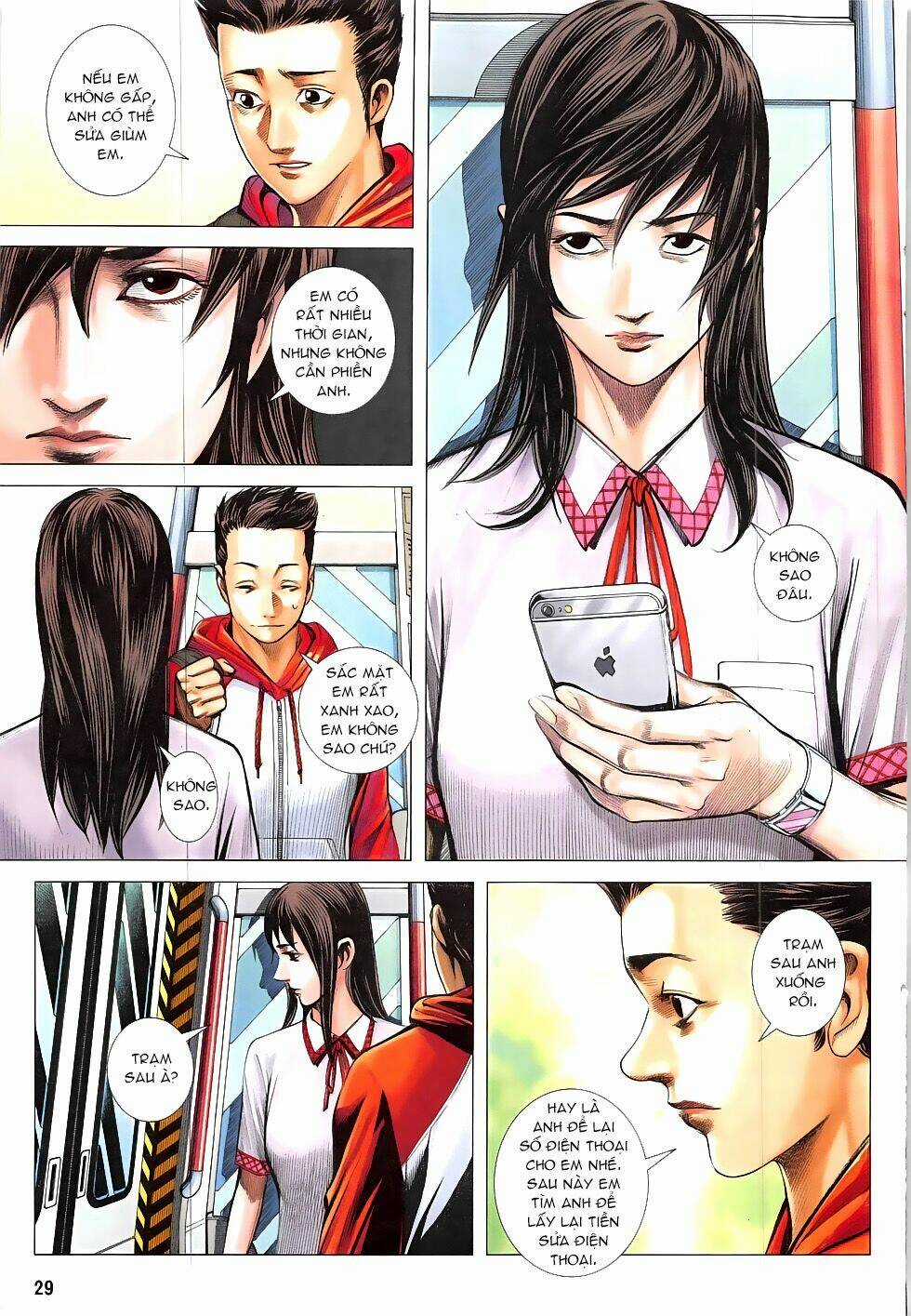 Nhà Ga Như Nguyệt Chapter 3 trang 28