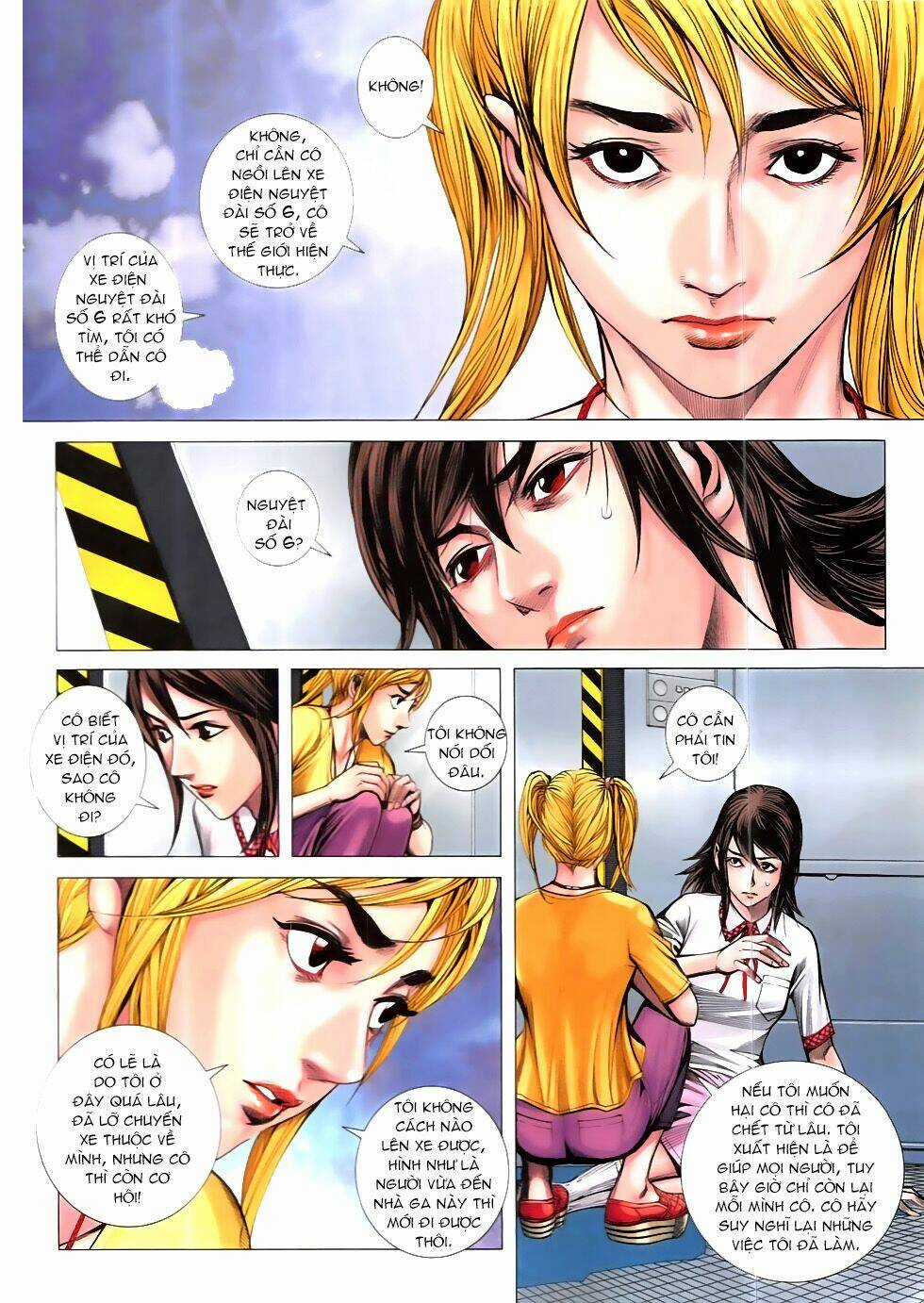 Nhà Ga Như Nguyệt Chapter 3 trang 9