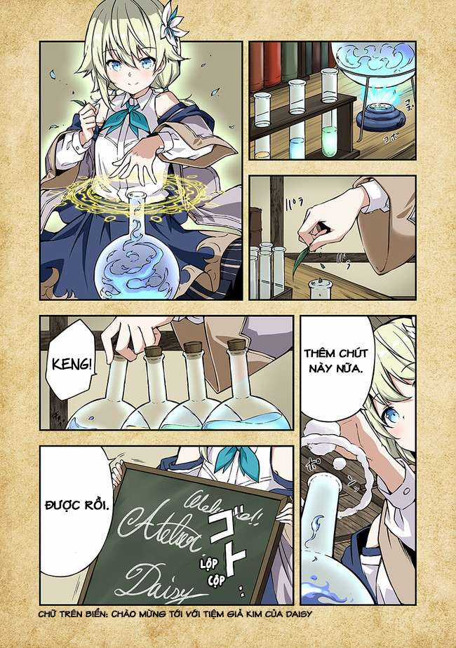 Nhà giả kim ở ngoại ô thủ đô hoàng gia ~ Vì chức nghiệp như một thất bại tạo hóa nên tôi quyết định trông coi cửa hàng của mình một cách nhàn nhã ~ Chapter 1 trang 3