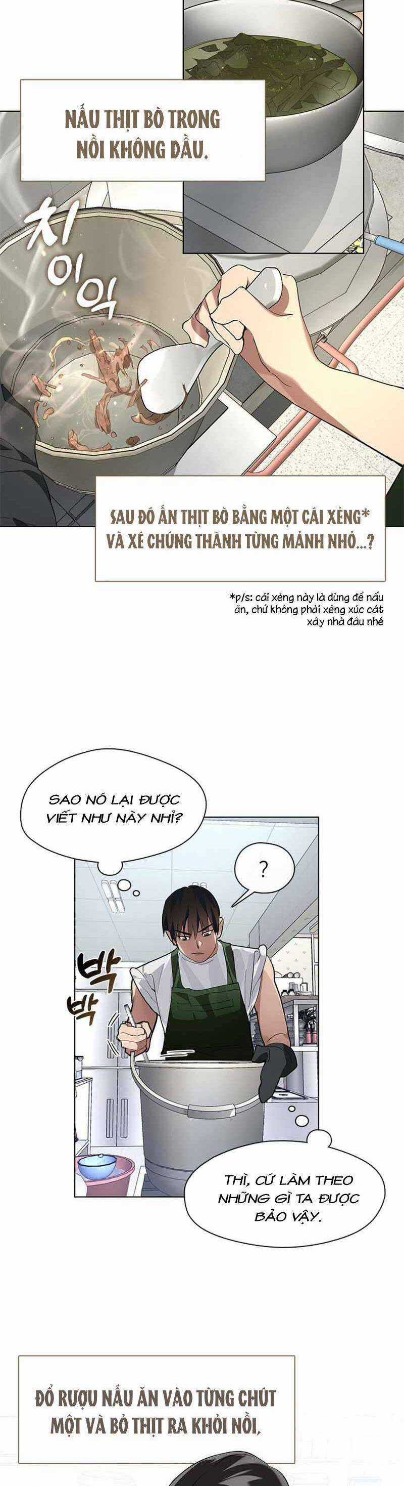 Nhà Hàng Thế Giới Ngầm Nhà hàng tốt nhất gần tôi Chapter 7 trang 32