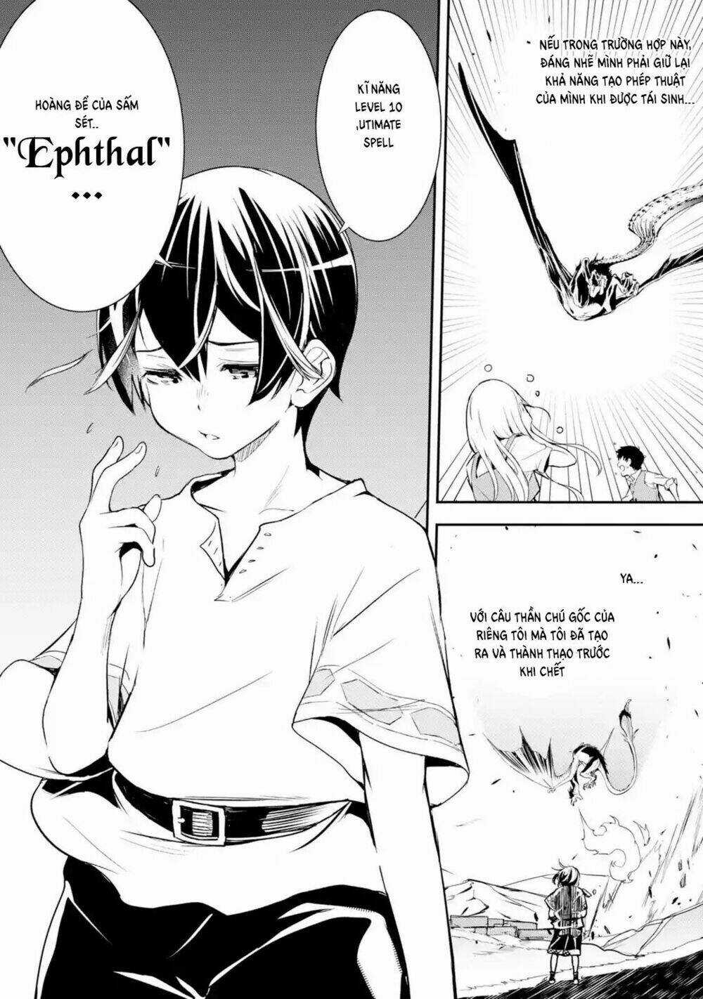 Nhà Hiền Triết Vô Song Chưa Thành Công Về Mặt Học Thuật ~ Một Phù Thủy S-Rank Gian Lận Sau Tái Sinh Chapter 1.5 trang 5