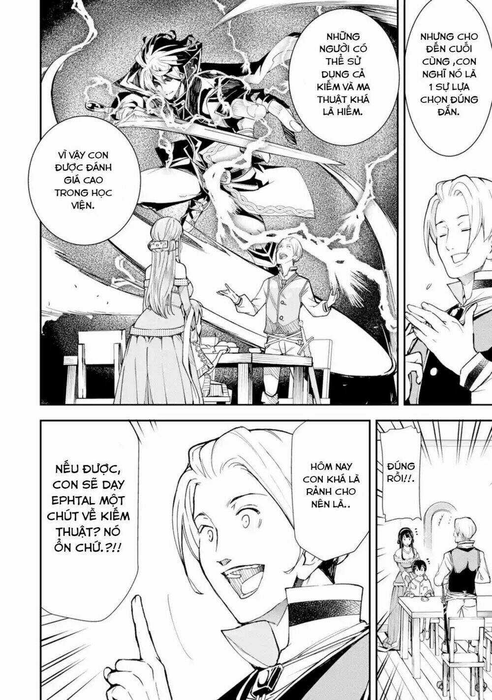 Nhà Hiền Triết Vô Song Chưa Thành Công Về Mặt Học Thuật ~ Một Phù Thủy S-Rank Gian Lận Sau Tái Sinh Chapter 2.2 trang 3