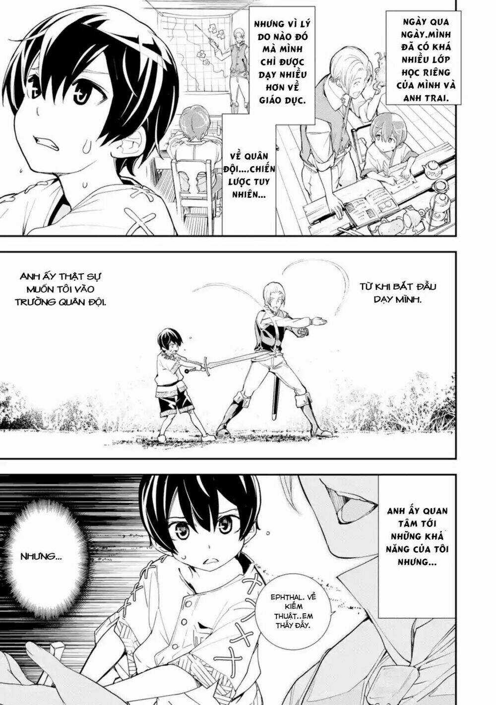 Nhà Hiền Triết Vô Song Chưa Thành Công Về Mặt Học Thuật ~ Một Phù Thủy S-Rank Gian Lận Sau Tái Sinh Chapter 2.2 trang 6