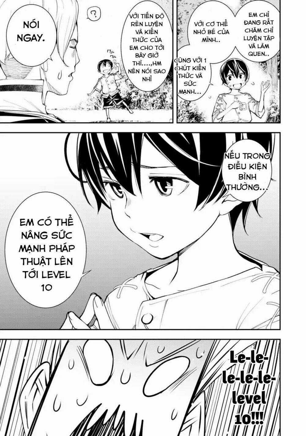 Nhà Hiền Triết Vô Song Chưa Thành Công Về Mặt Học Thuật ~ Một Phù Thủy S-Rank Gian Lận Sau Tái Sinh Chapter 2.3 trang 8