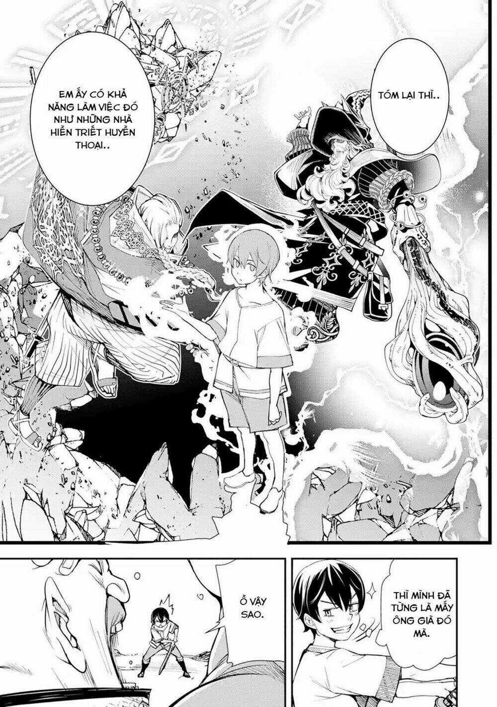 Nhà Hiền Triết Vô Song Chưa Thành Công Về Mặt Học Thuật ~ Một Phù Thủy S-Rank Gian Lận Sau Tái Sinh Chapter 2.5 trang 9