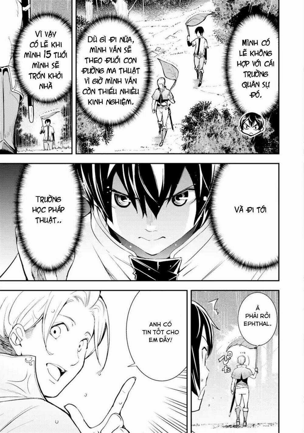 Nhà Hiền Triết Vô Song Chưa Thành Công Về Mặt Học Thuật ~ Một Phù Thủy S-Rank Gian Lận Sau Tái Sinh Chapter 3.1 trang 8