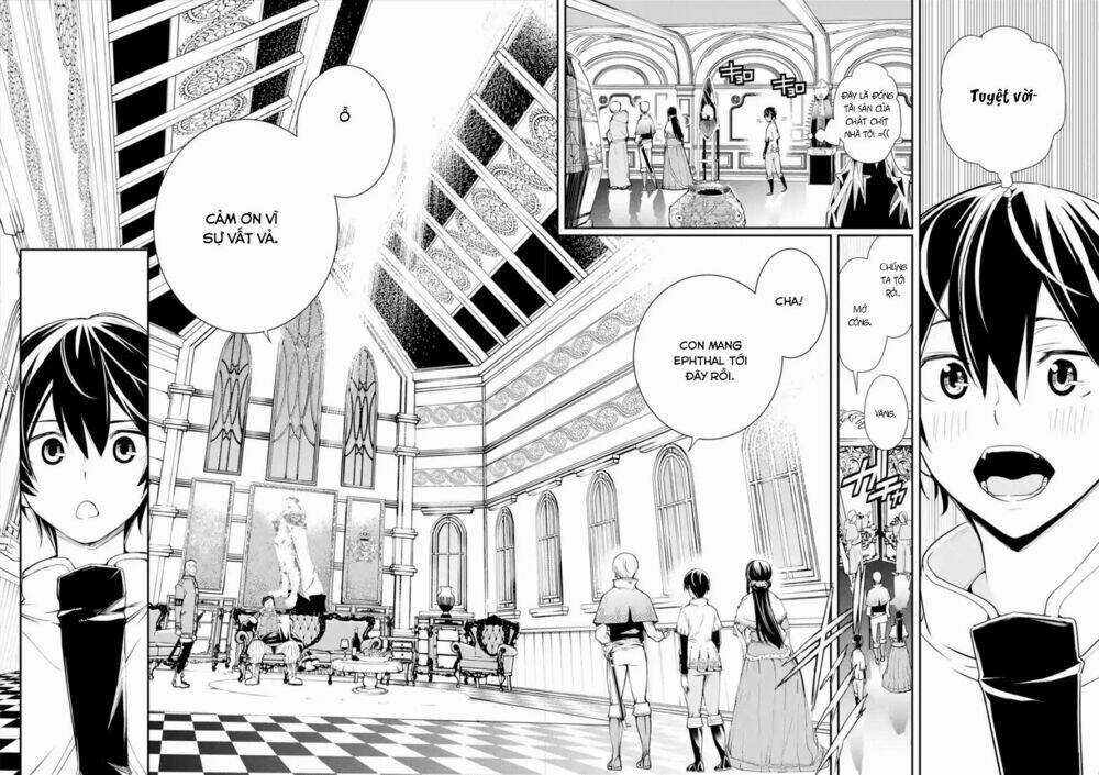 Nhà Hiền Triết Vô Song Chưa Thành Công Về Mặt Học Thuật ~ Một Phù Thủy S-Rank Gian Lận Sau Tái Sinh Chapter 3.2 trang 3