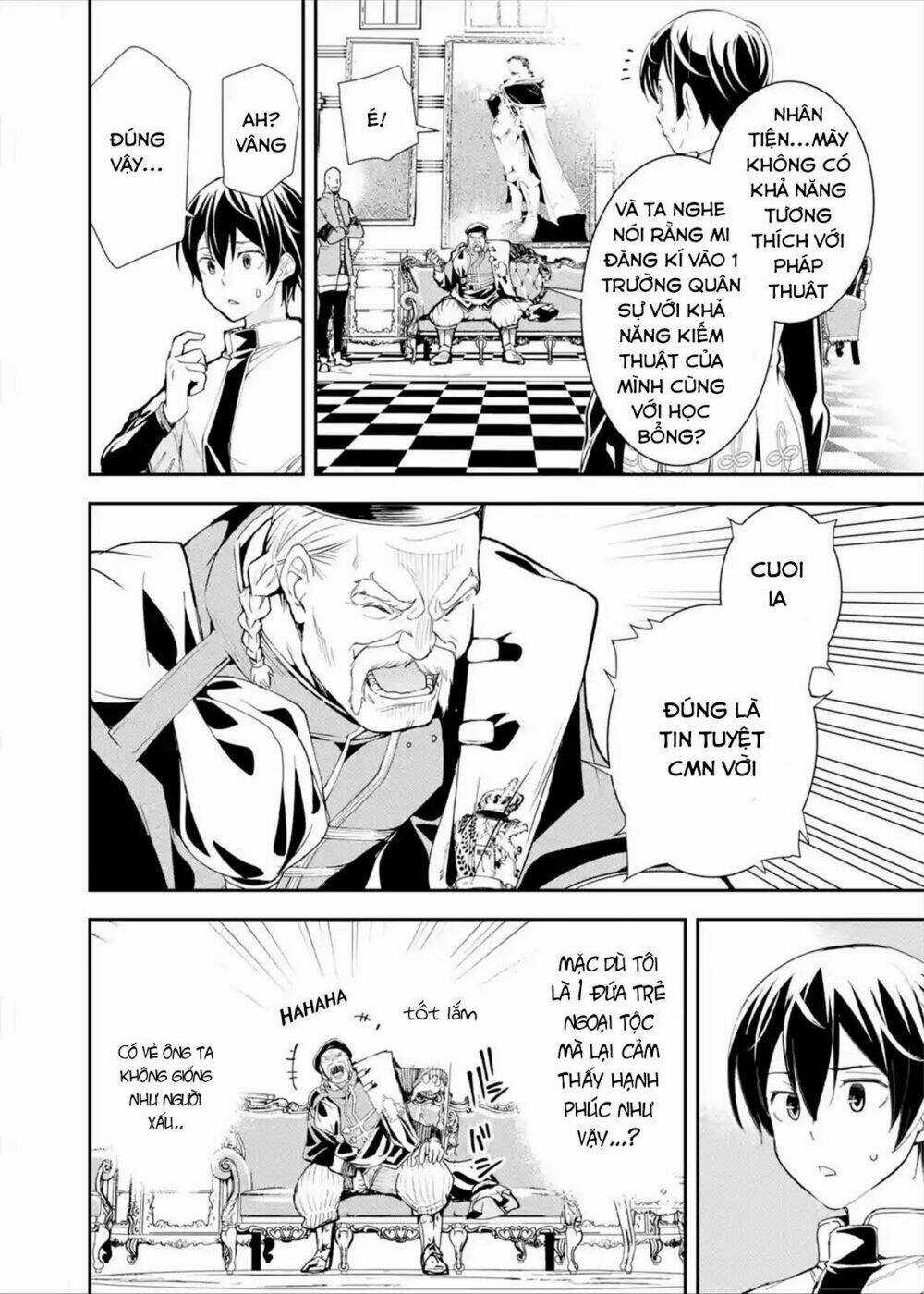 Nhà Hiền Triết Vô Song Chưa Thành Công Về Mặt Học Thuật ~ Một Phù Thủy S-Rank Gian Lận Sau Tái Sinh Chapter 3.2 trang 8