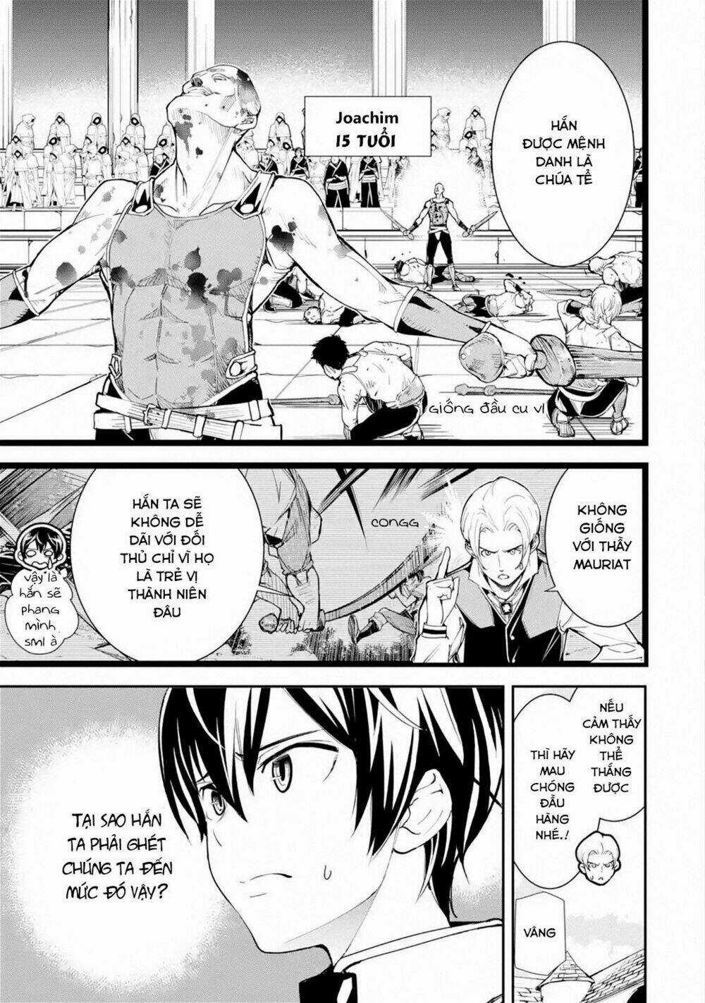 Nhà Hiền Triết Vô Song Chưa Thành Công Về Mặt Học Thuật ~ Một Phù Thủy S-Rank Gian Lận Sau Tái Sinh Chapter 3.3 trang 3