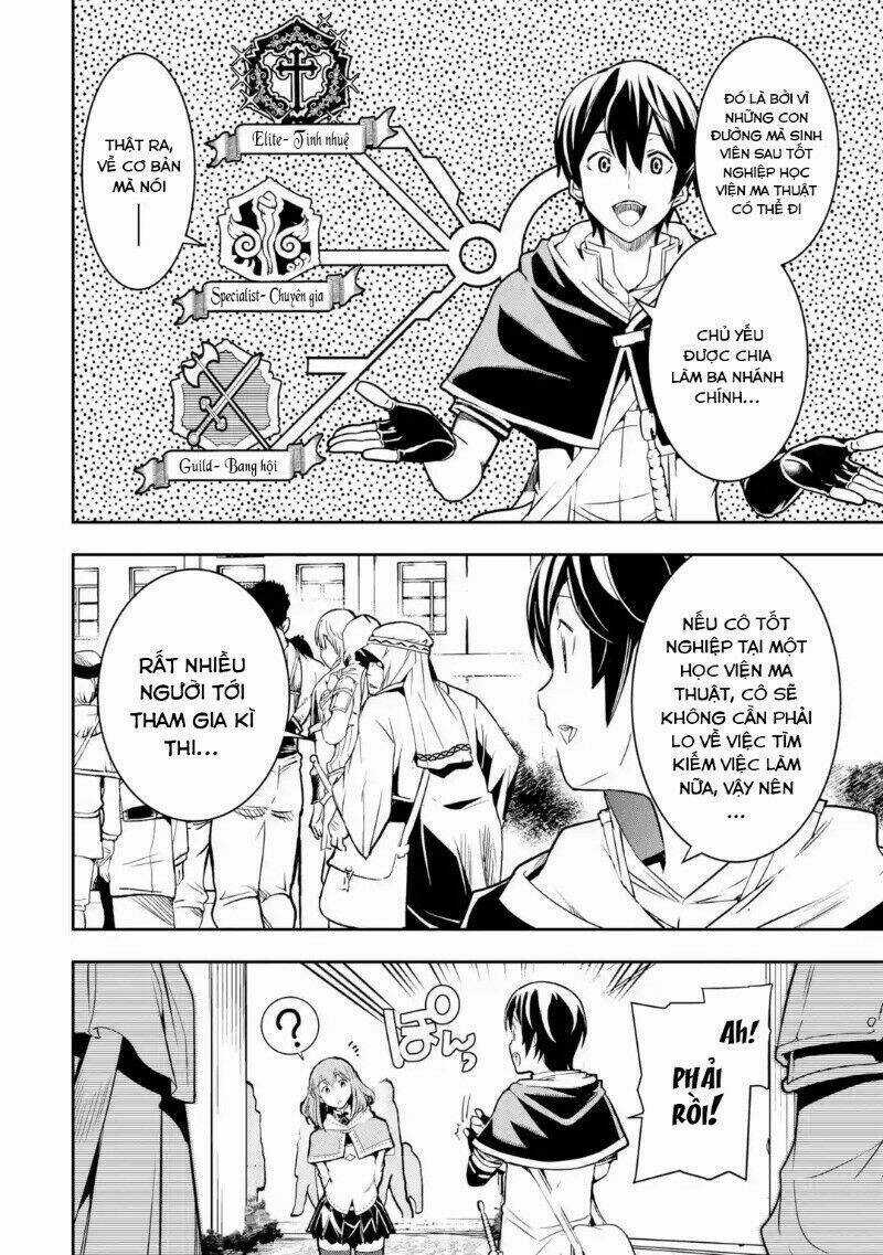 Nhà Hiền Triết Vô Song Chưa Thành Công Về Mặt Học Thuật ~ Một Phù Thủy S-Rank Gian Lận Sau Tái Sinh Chapter 35 trang 4