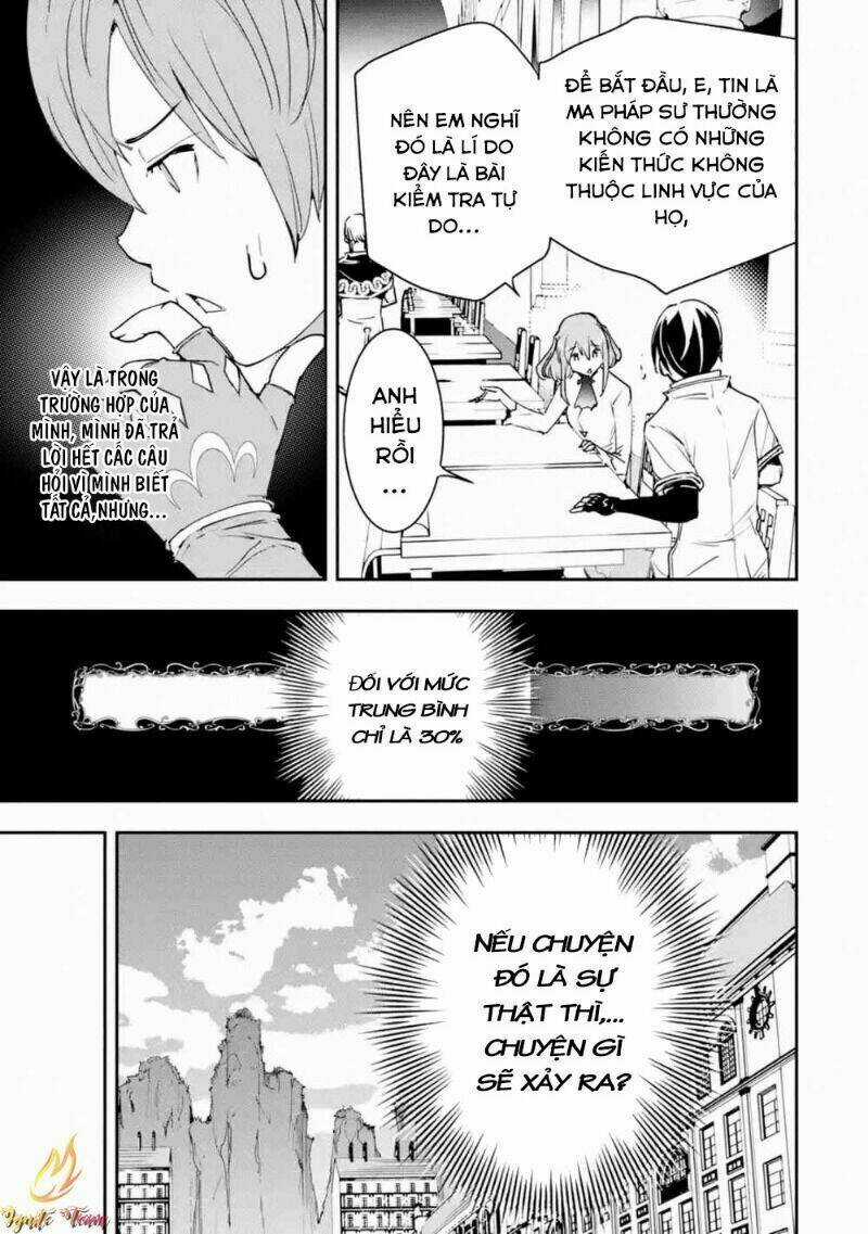 Nhà Hiền Triết Vô Song Chưa Thành Công Về Mặt Học Thuật ~ Một Phù Thủy S-Rank Gian Lận Sau Tái Sinh Chapter 37 trang 39