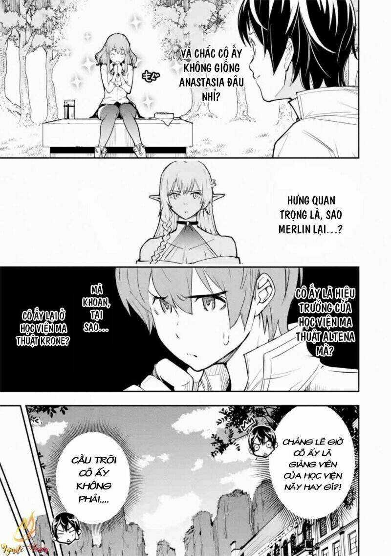 Nhà Hiền Triết Vô Song Chưa Thành Công Về Mặt Học Thuật ~ Một Phù Thủy S-Rank Gian Lận Sau Tái Sinh Chapter 38 trang 5