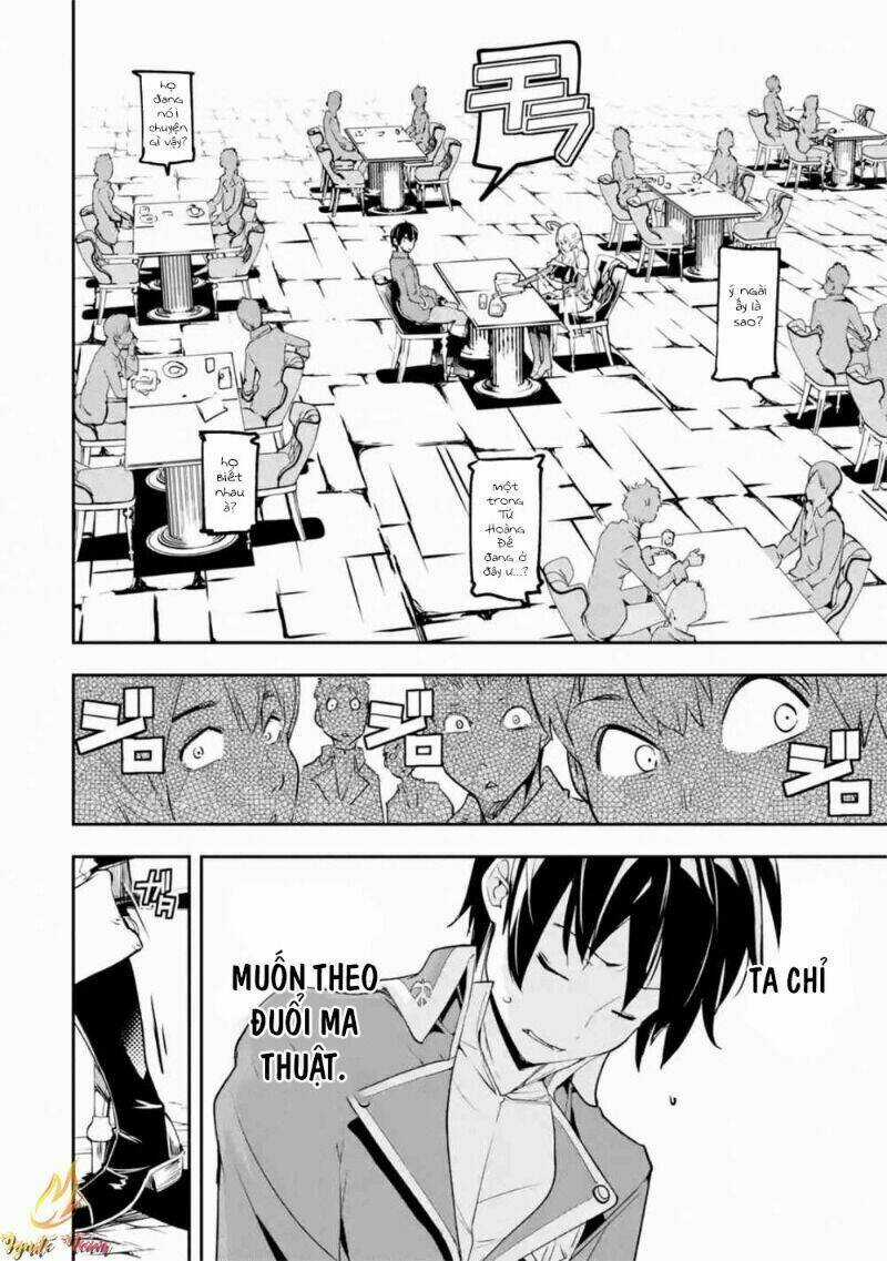 Nhà Hiền Triết Vô Song Chưa Thành Công Về Mặt Học Thuật ~ Một Phù Thủy S-Rank Gian Lận Sau Tái Sinh Chapter 40 trang 5