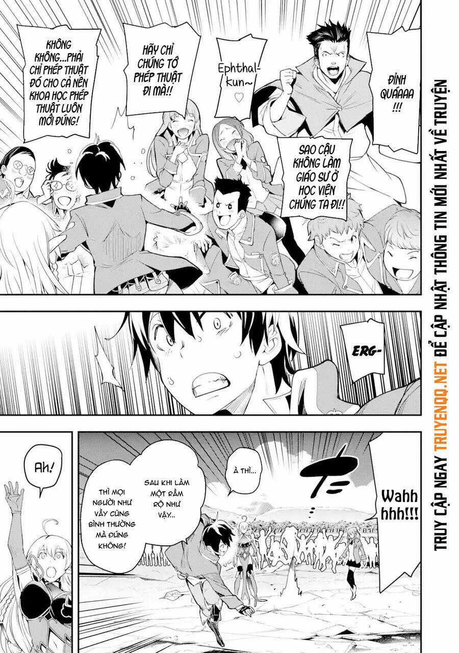 Nhà Hiền Triết Vô Song Chưa Thành Công Về Mặt Học Thuật ~ Một Phù Thủy S-Rank Gian Lận Sau Tái Sinh Chapter 45 trang 18