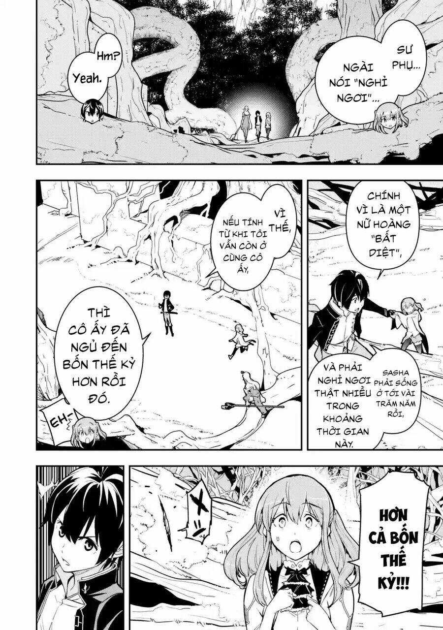 Nhà Hiền Triết Vô Song Chưa Thành Công Về Mặt Học Thuật ~ Một Phù Thủy S-Rank Gian Lận Sau Tái Sinh Chapter 62 trang 11