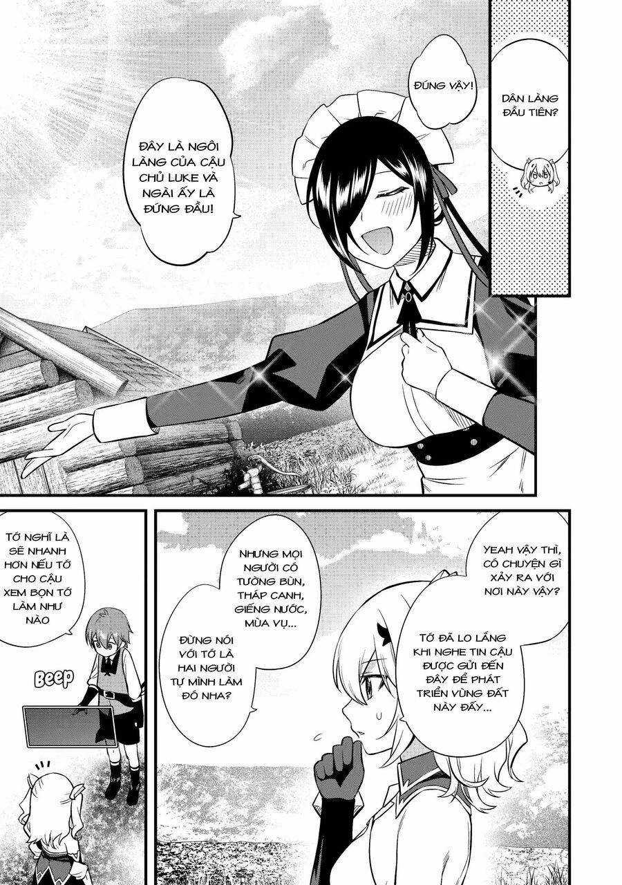 Nhà 「Sáng Tạo Làng」 Độc Nhất - Cuộc Sống Thư Thái Với Kỹ Năng Xây Dựng Làng Đầy Mùi Gian Lận Chapter 3.3 trang 5