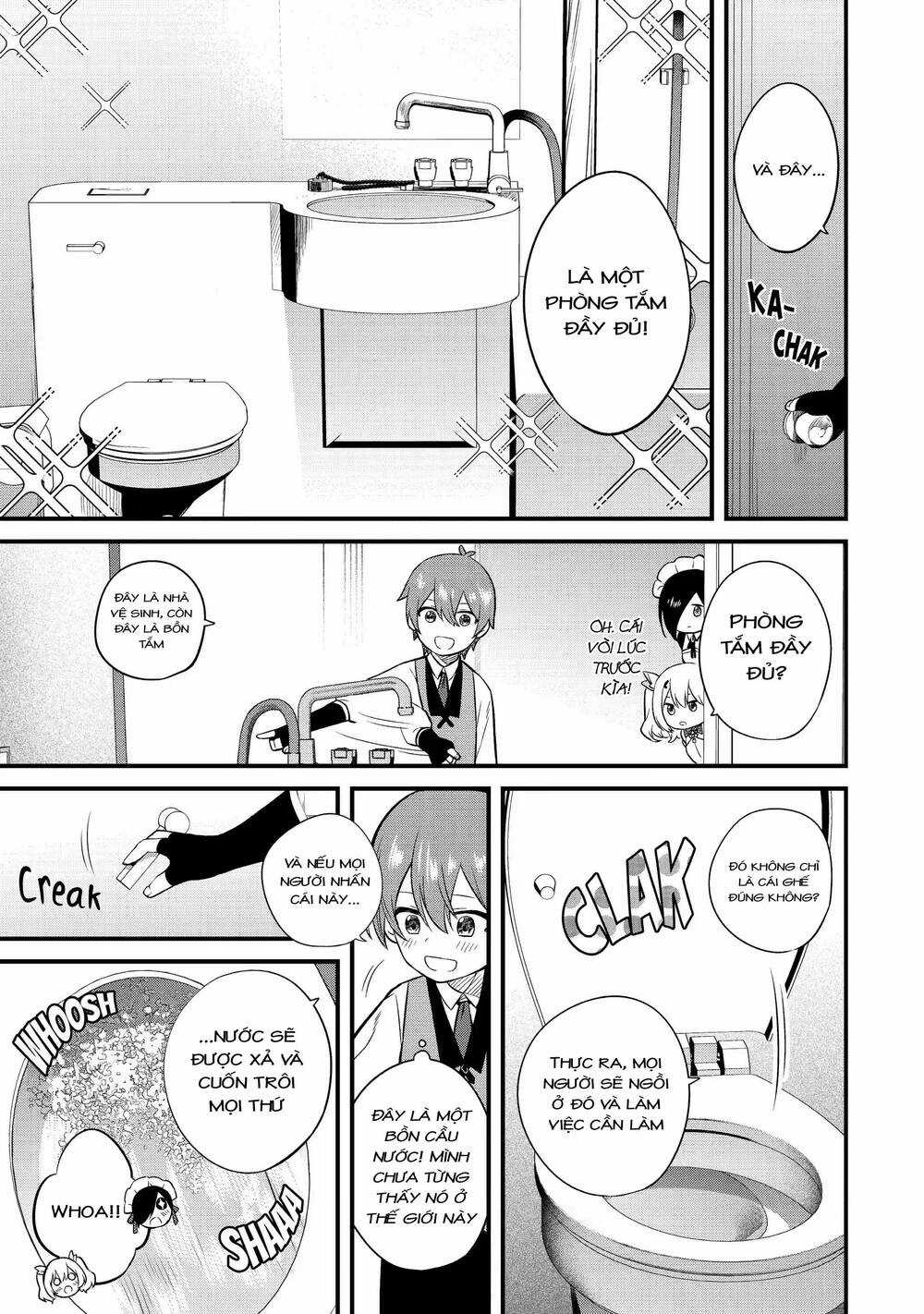 Nhà 「Sáng Tạo Làng」 Độc Nhất - Cuộc Sống Thư Thái Với Kỹ Năng Xây Dựng Làng Đầy Mùi Gian Lận Chapter 4 trang 13