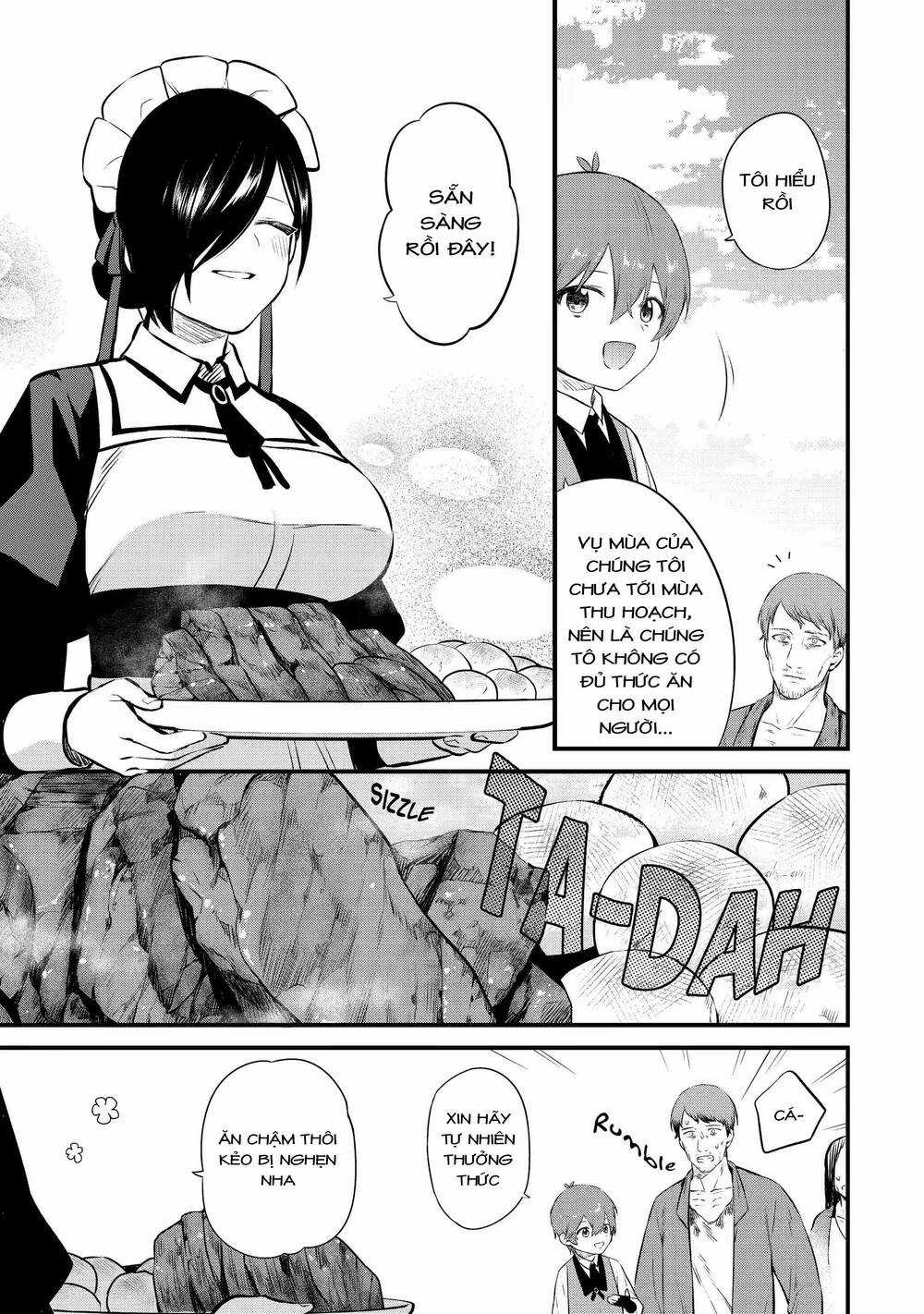 Nhà 「Sáng Tạo Làng」 Độc Nhất - Cuộc Sống Thư Thái Với Kỹ Năng Xây Dựng Làng Đầy Mùi Gian Lận Chapter 5 trang 11