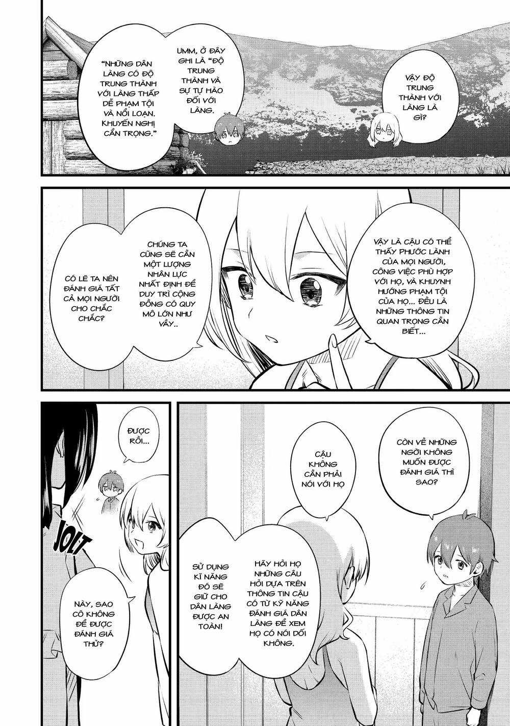 Nhà 「Sáng Tạo Làng」 Độc Nhất - Cuộc Sống Thư Thái Với Kỹ Năng Xây Dựng Làng Đầy Mùi Gian Lận Chapter 6 trang 10