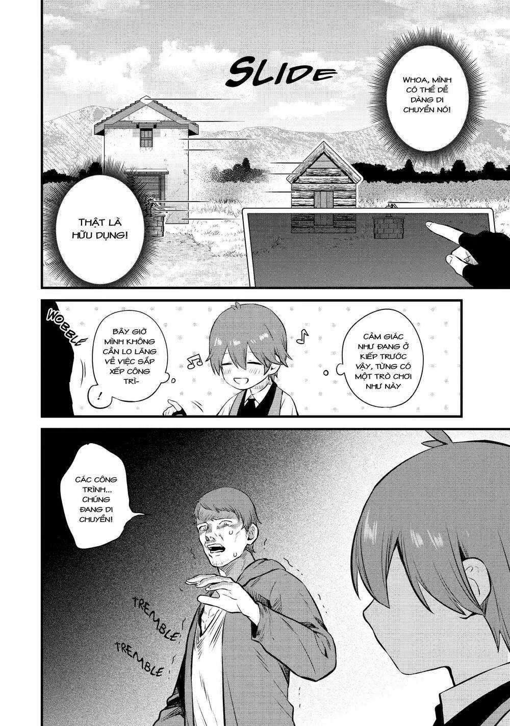 Nhà 「Sáng Tạo Làng」 Độc Nhất - Cuộc Sống Thư Thái Với Kỹ Năng Xây Dựng Làng Đầy Mùi Gian Lận Chapter 6 trang 2