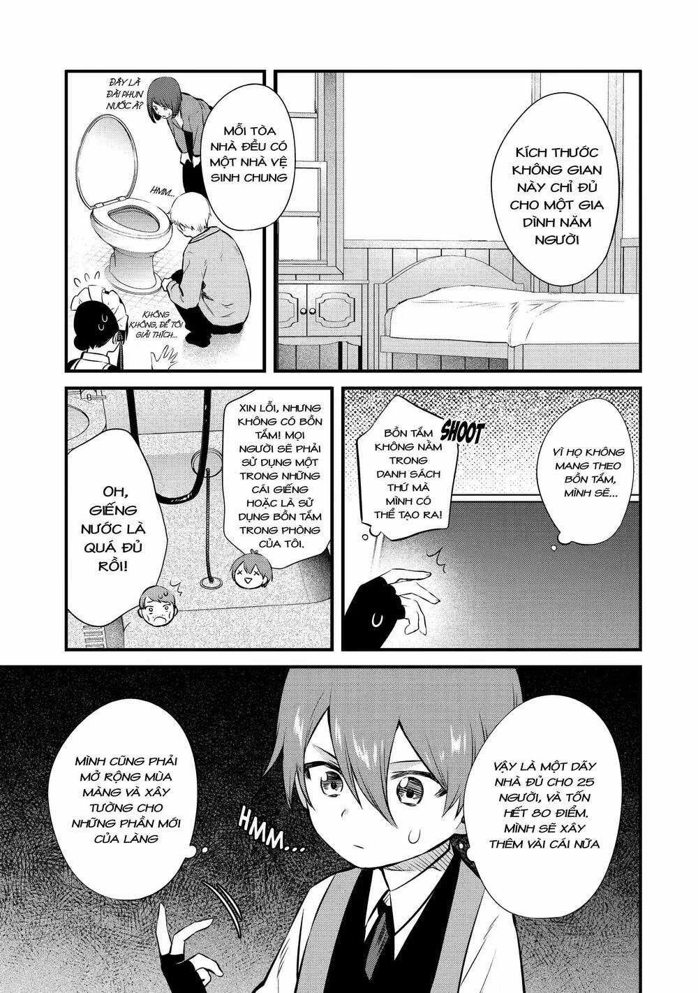 Nhà 「Sáng Tạo Làng」 Độc Nhất - Cuộc Sống Thư Thái Với Kỹ Năng Xây Dựng Làng Đầy Mùi Gian Lận Chapter 6 trang 5