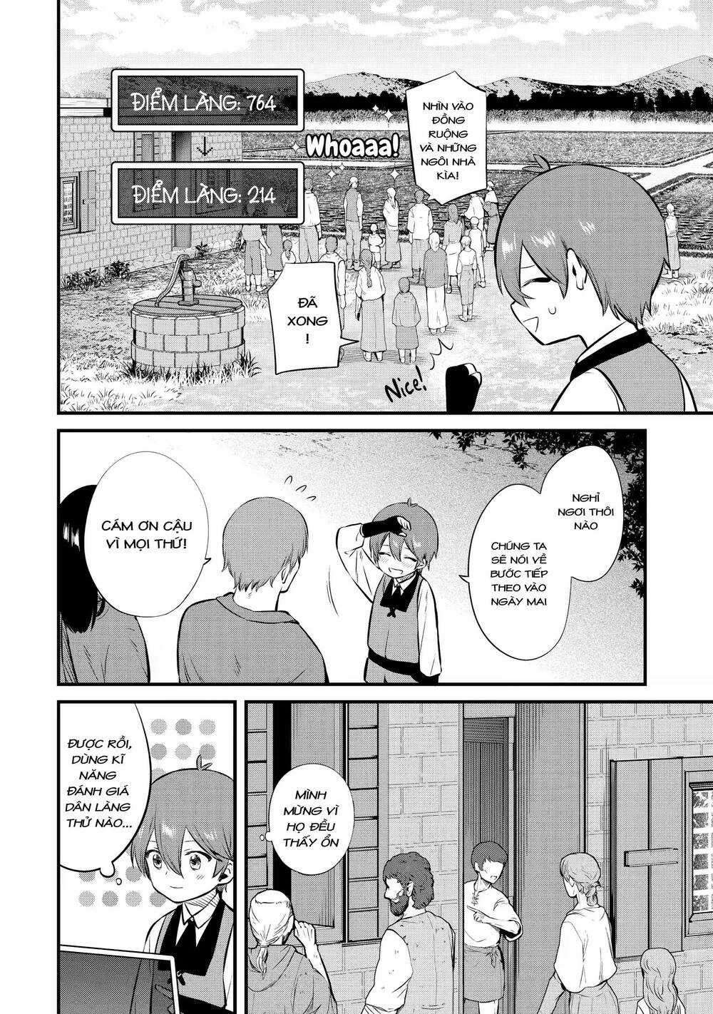 Nhà 「Sáng Tạo Làng」 Độc Nhất - Cuộc Sống Thư Thái Với Kỹ Năng Xây Dựng Làng Đầy Mùi Gian Lận Chapter 6 trang 6