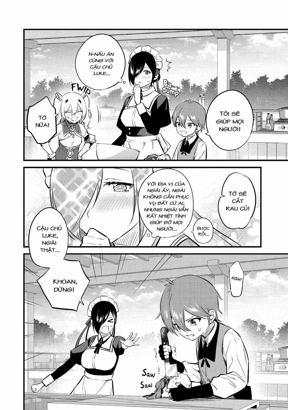 Nhà 「Sáng Tạo Làng」 Độc Nhất - Cuộc Sống Thư Thái Với Kỹ Năng Xây Dựng Làng Đầy Mùi Gian Lận Chapter 7 trang 4