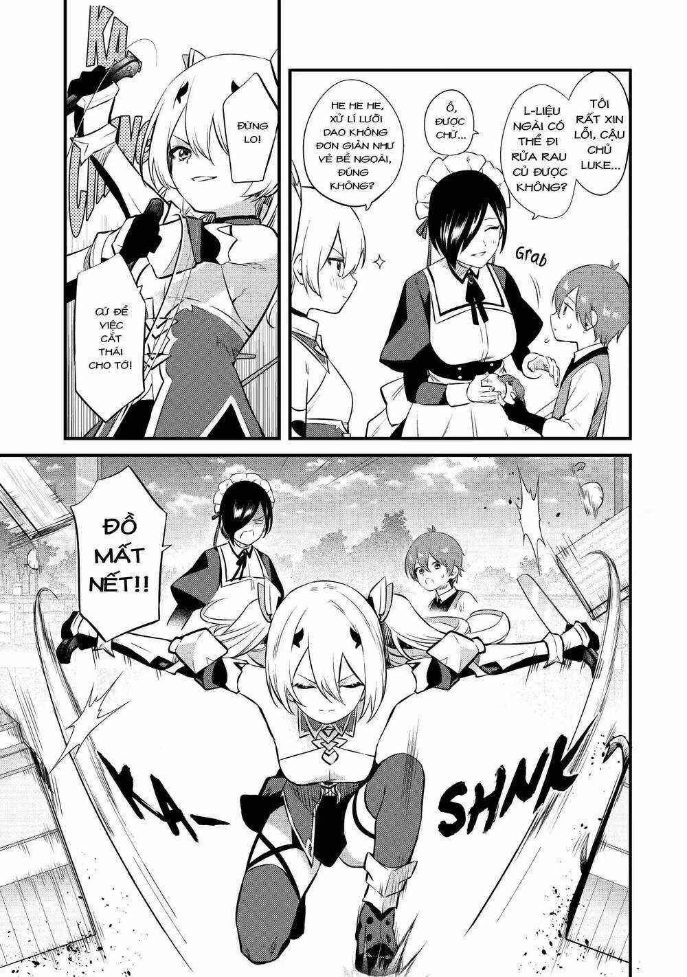 Nhà 「Sáng Tạo Làng」 Độc Nhất - Cuộc Sống Thư Thái Với Kỹ Năng Xây Dựng Làng Đầy Mùi Gian Lận Chapter 7 trang 5