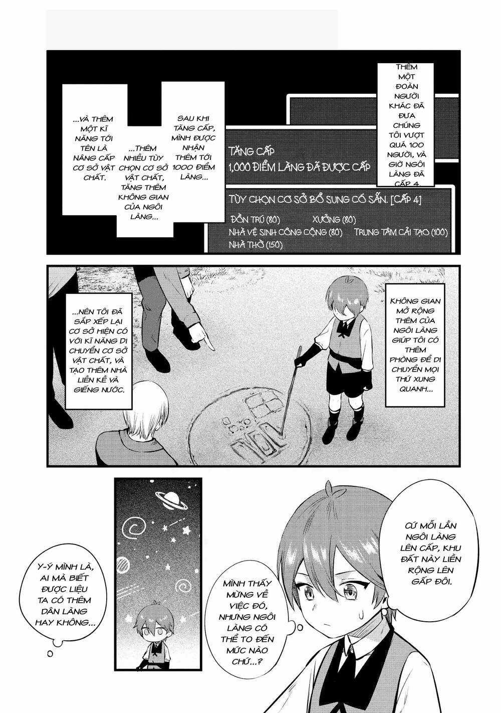 Nhà 「Sáng Tạo Làng」 Độc Nhất - Cuộc Sống Thư Thái Với Kỹ Năng Xây Dựng Làng Đầy Mùi Gian Lận Chapter 8 trang 11