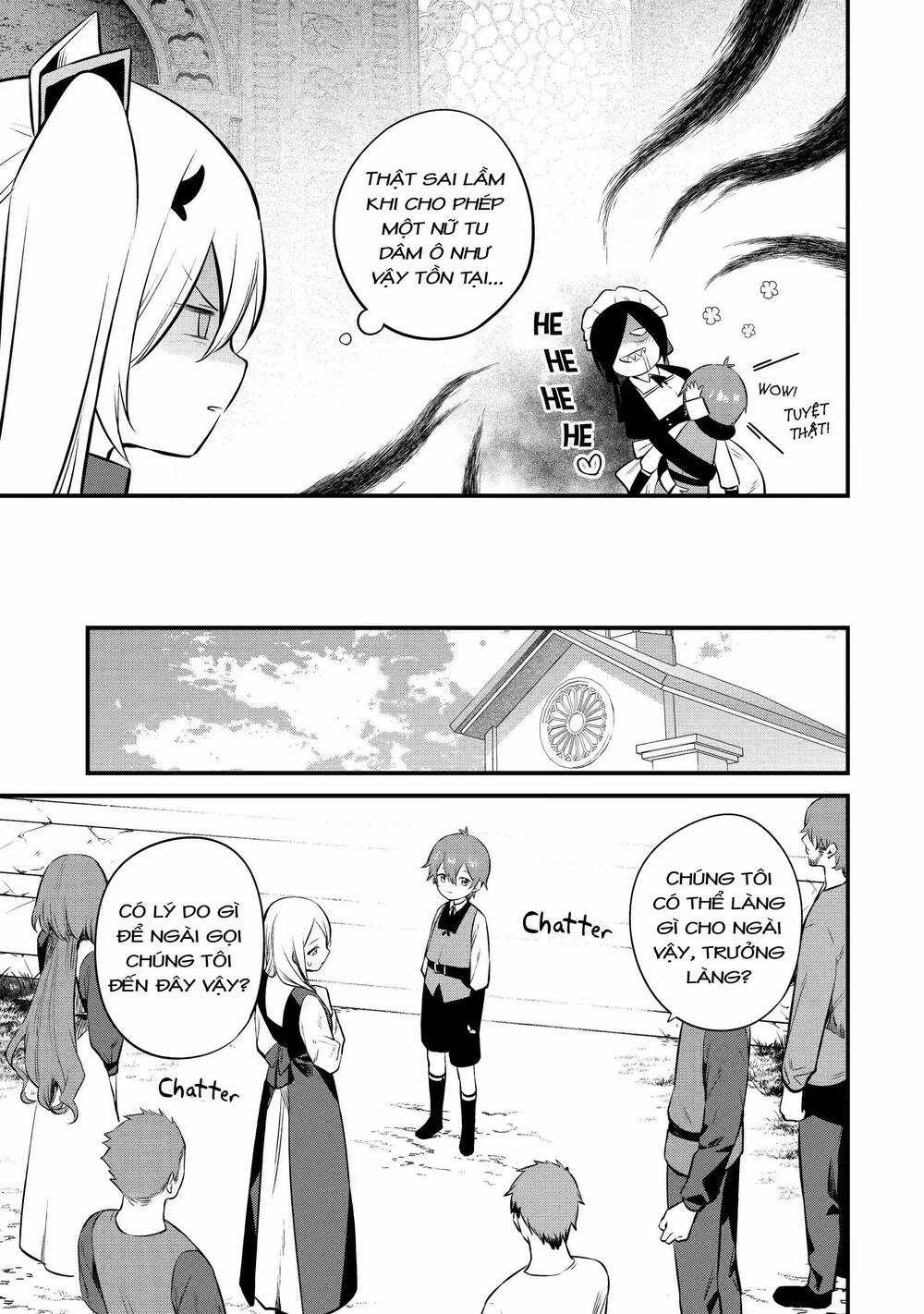 Nhà 「Sáng Tạo Làng」 Độc Nhất - Cuộc Sống Thư Thái Với Kỹ Năng Xây Dựng Làng Đầy Mùi Gian Lận Chapter 9 trang 3