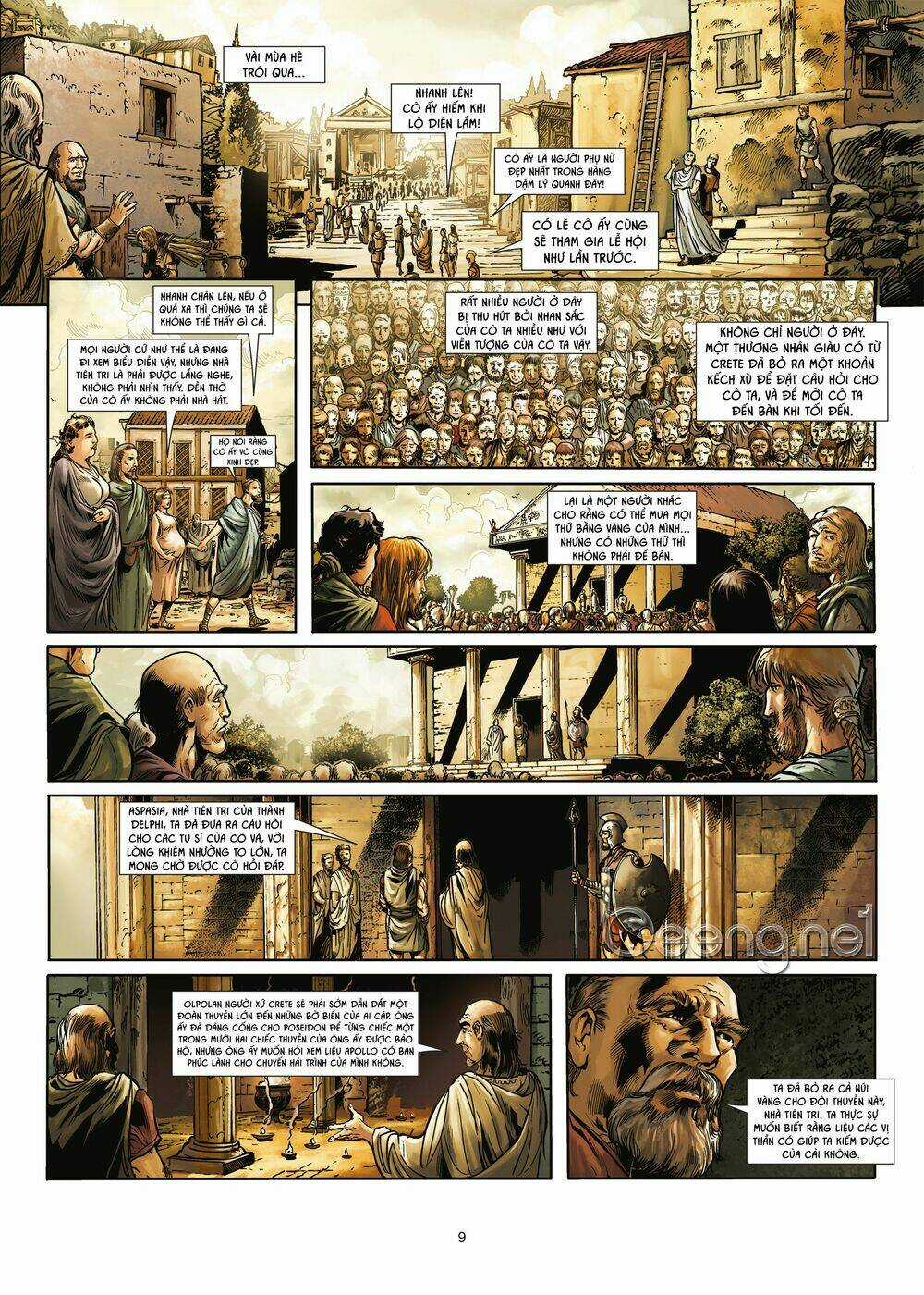 Nhà Tiên Tri - Oracle Chapter 1 trang 8