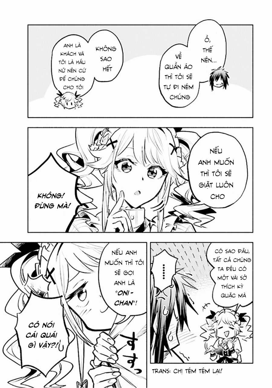 Nhà Vô Địch Với Chức Nghiệp ''Vô Năng'' và cô công chúa cùng nhau đi tìm hạnh phúc Chapter 3 trang 9