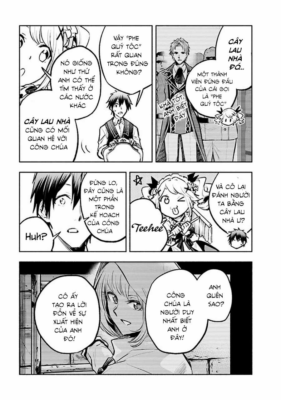 Nhà Vô Địch Với Chức Nghiệp ''Vô Năng'' và cô công chúa cùng nhau đi tìm hạnh phúc Chapter 4 trang 10