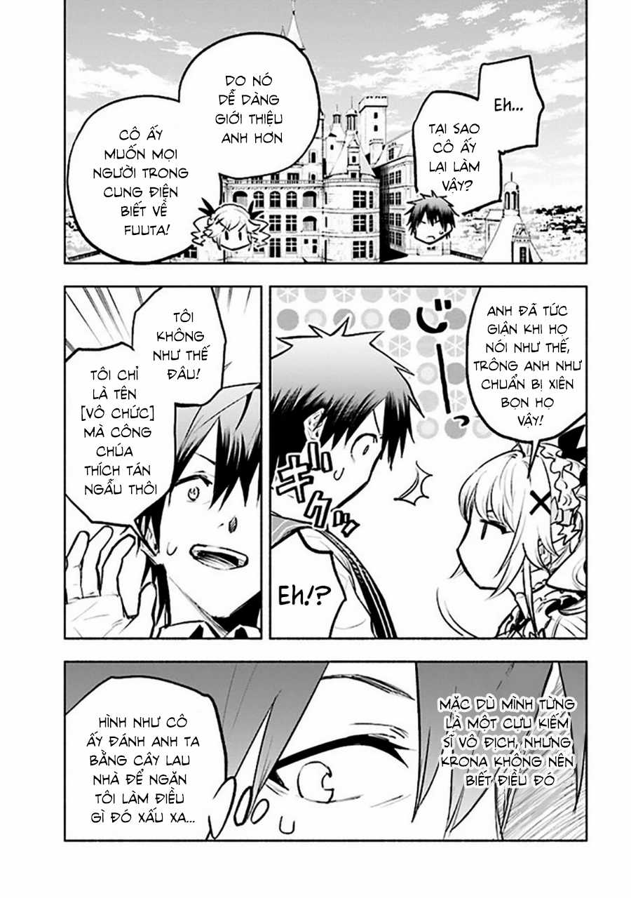 Nhà Vô Địch Với Chức Nghiệp ''Vô Năng'' và cô công chúa cùng nhau đi tìm hạnh phúc Chapter 4 trang 11