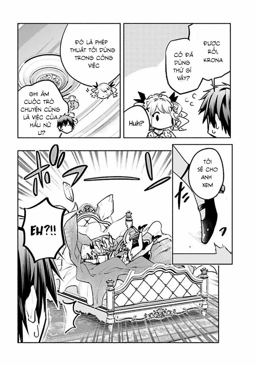 Nhà Vô Địch Với Chức Nghiệp ''Vô Năng'' và cô công chúa cùng nhau đi tìm hạnh phúc Chapter 4 trang 12