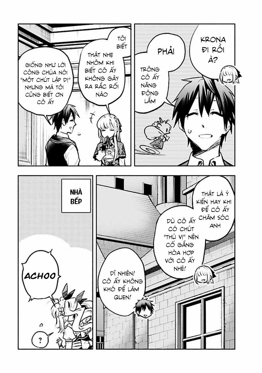 Nhà Vô Địch Với Chức Nghiệp ''Vô Năng'' và cô công chúa cùng nhau đi tìm hạnh phúc Chapter 4 trang 22