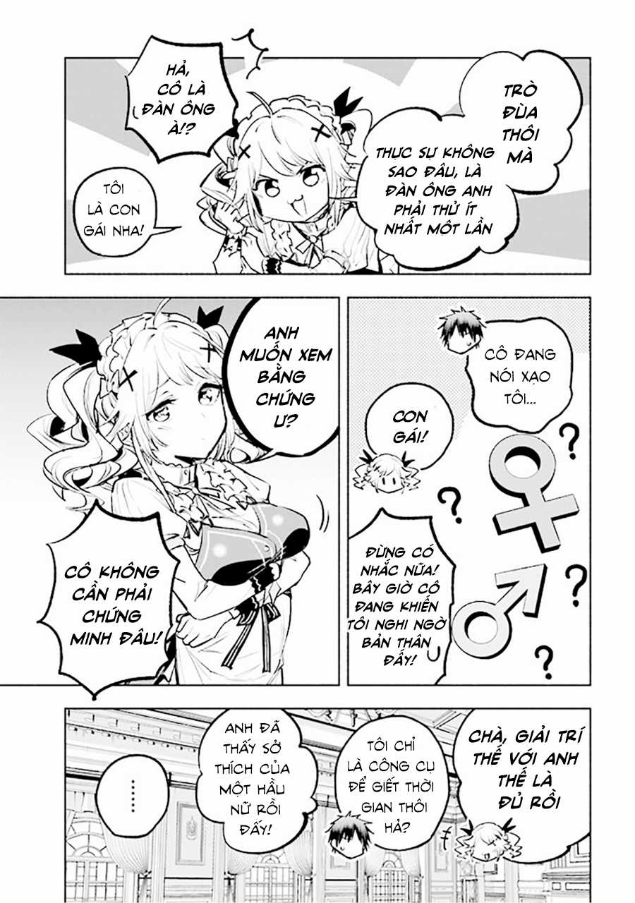 Nhà Vô Địch Với Chức Nghiệp ''Vô Năng'' và cô công chúa cùng nhau đi tìm hạnh phúc Chapter 5 trang 24