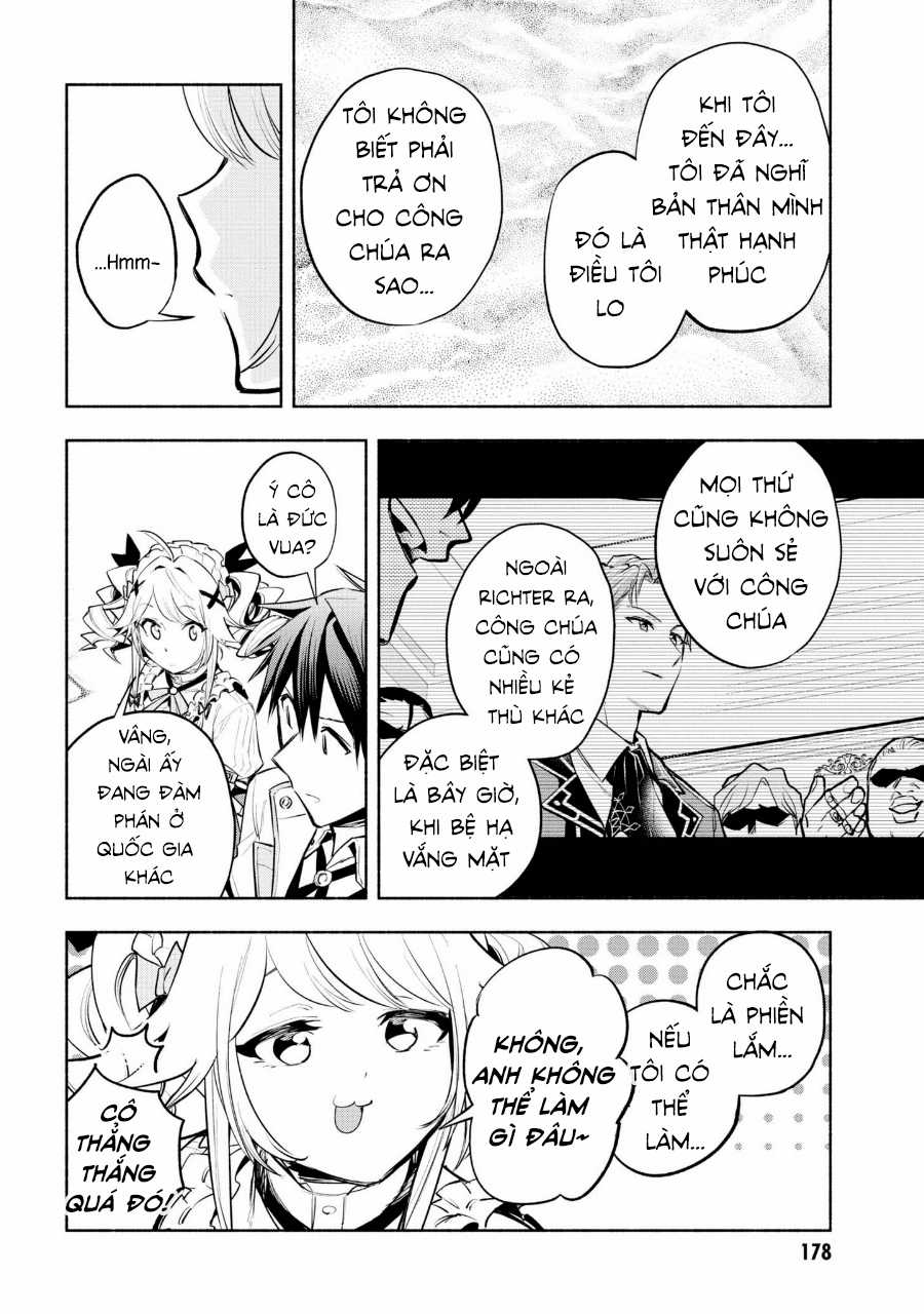 Nhà Vô Địch Với Chức Nghiệp ''Vô Năng'' và cô công chúa cùng nhau đi tìm hạnh phúc Chapter 6 trang 10