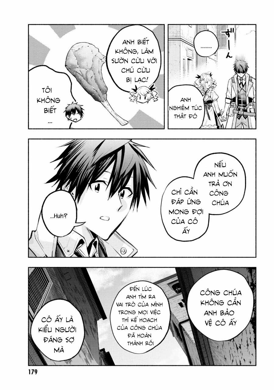 Nhà Vô Địch Với Chức Nghiệp ''Vô Năng'' và cô công chúa cùng nhau đi tìm hạnh phúc Chapter 6 trang 11