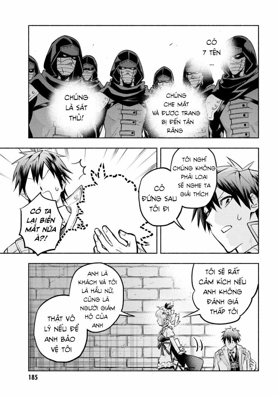 Nhà Vô Địch Với Chức Nghiệp ''Vô Năng'' và cô công chúa cùng nhau đi tìm hạnh phúc Chapter 6 trang 17