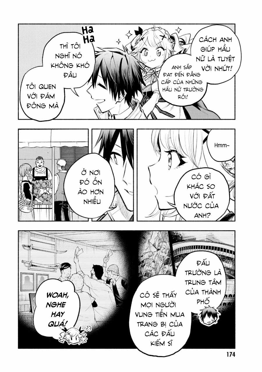 Nhà Vô Địch Với Chức Nghiệp ''Vô Năng'' và cô công chúa cùng nhau đi tìm hạnh phúc Chapter 6 trang 6