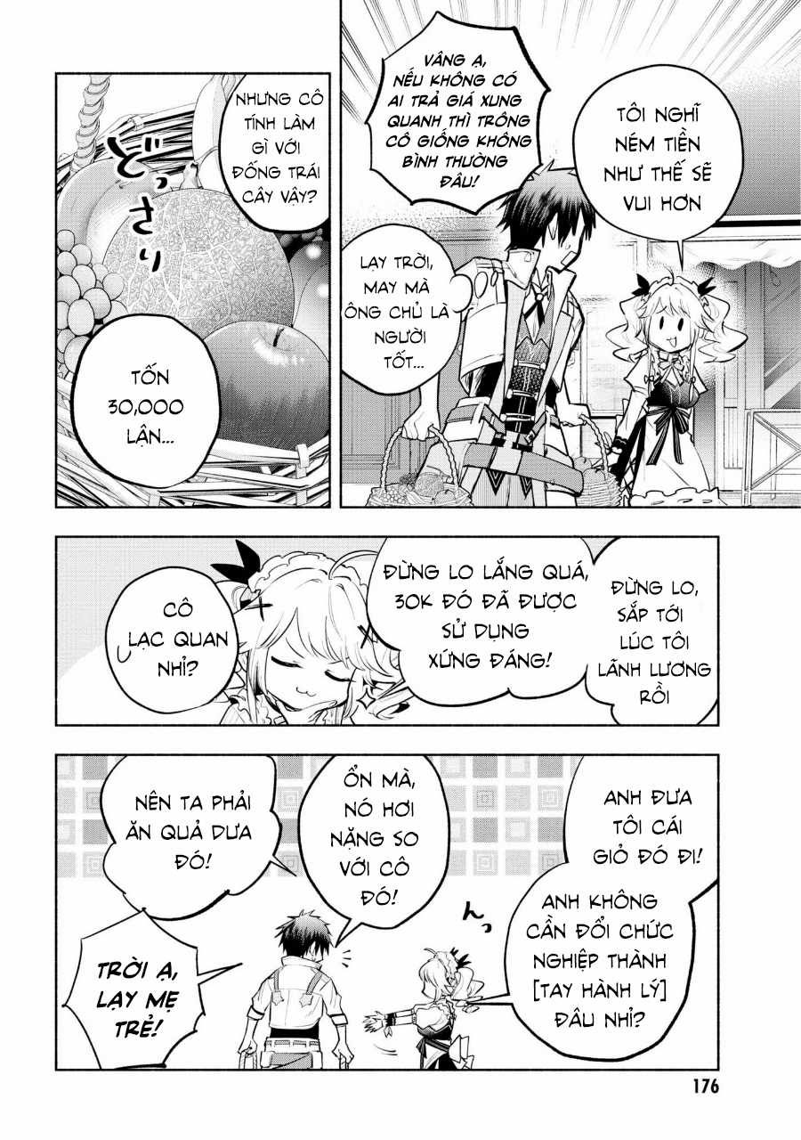 Nhà Vô Địch Với Chức Nghiệp ''Vô Năng'' và cô công chúa cùng nhau đi tìm hạnh phúc Chapter 6 trang 8