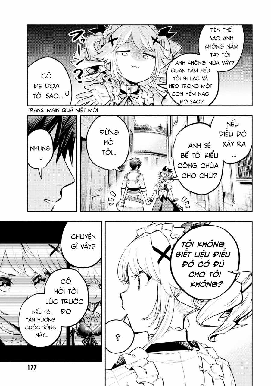 Nhà Vô Địch Với Chức Nghiệp ''Vô Năng'' và cô công chúa cùng nhau đi tìm hạnh phúc Chapter 6 trang 9