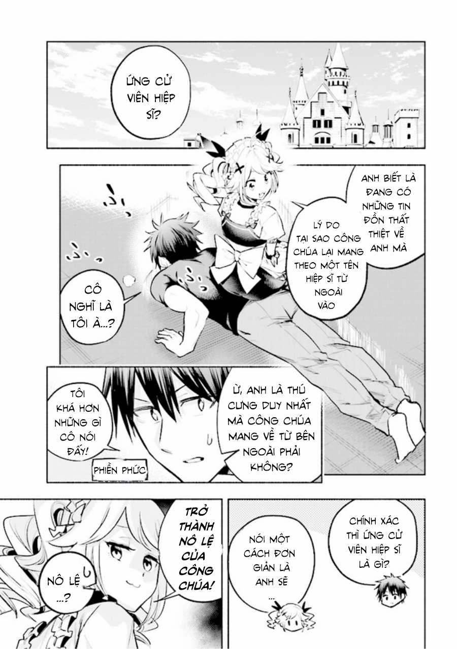 Nhà Vô Địch Với Chức Nghiệp ''Vô Năng'' và cô công chúa cùng nhau đi tìm hạnh phúc Chapter 7 trang 6